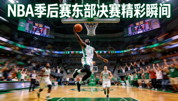 篮球新闻：NBA季后赛东部决赛精彩瞬间，球员上篮